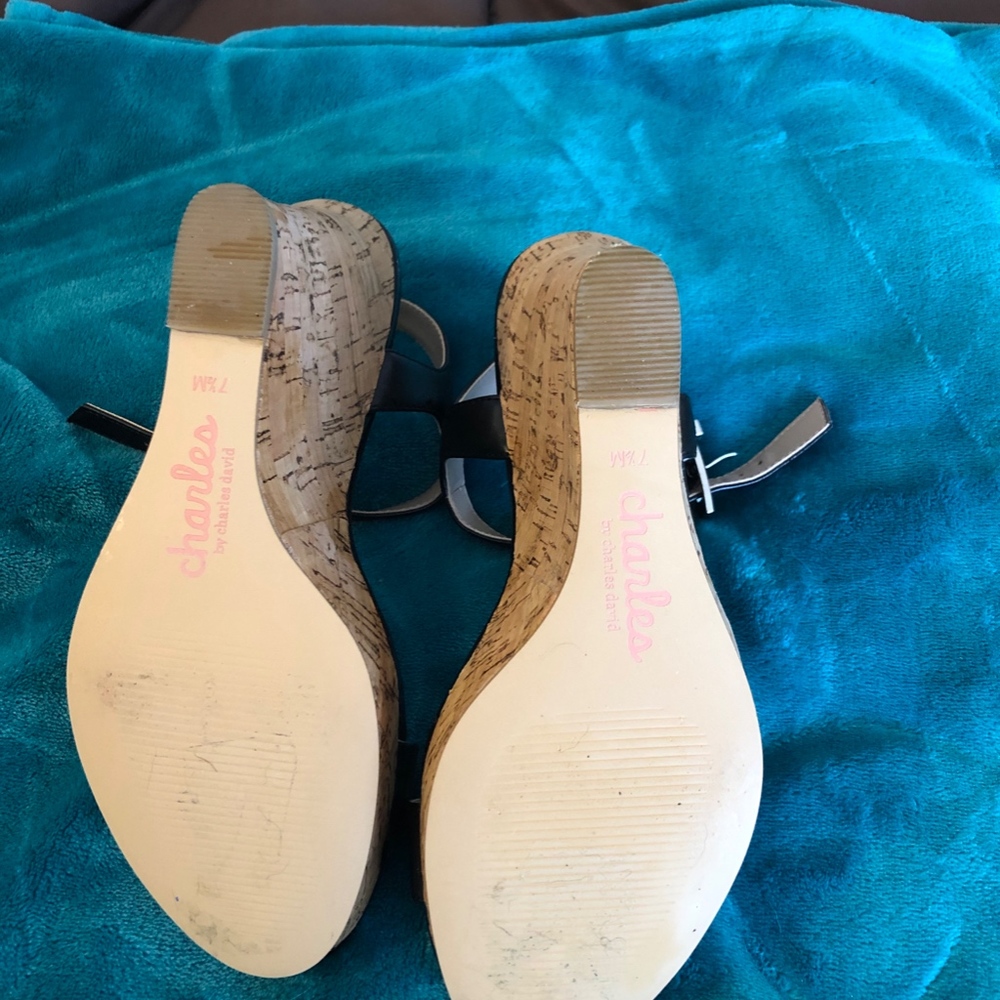 Charles By Charles & David Platform Wedges - image 3